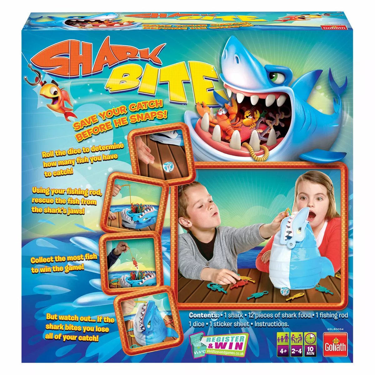 BiteBlitz™ – Hai-Biss-Familienspiel