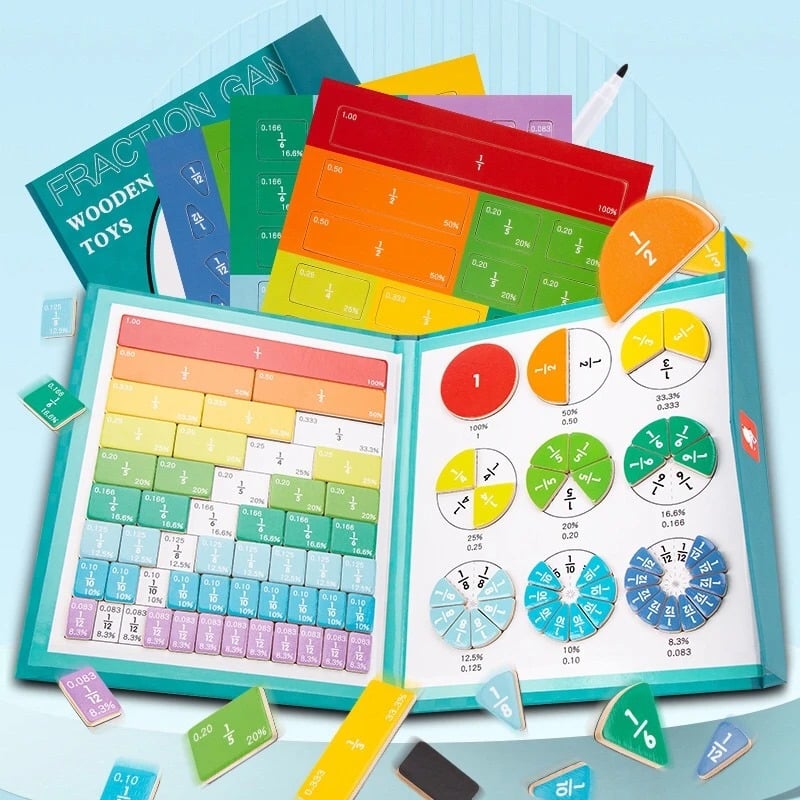BrainBlocks™ – Montessori-Magnet-Mathe-Set