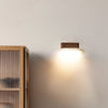 Massivholz -Schreibtischlampe mit magnetischer Ladung