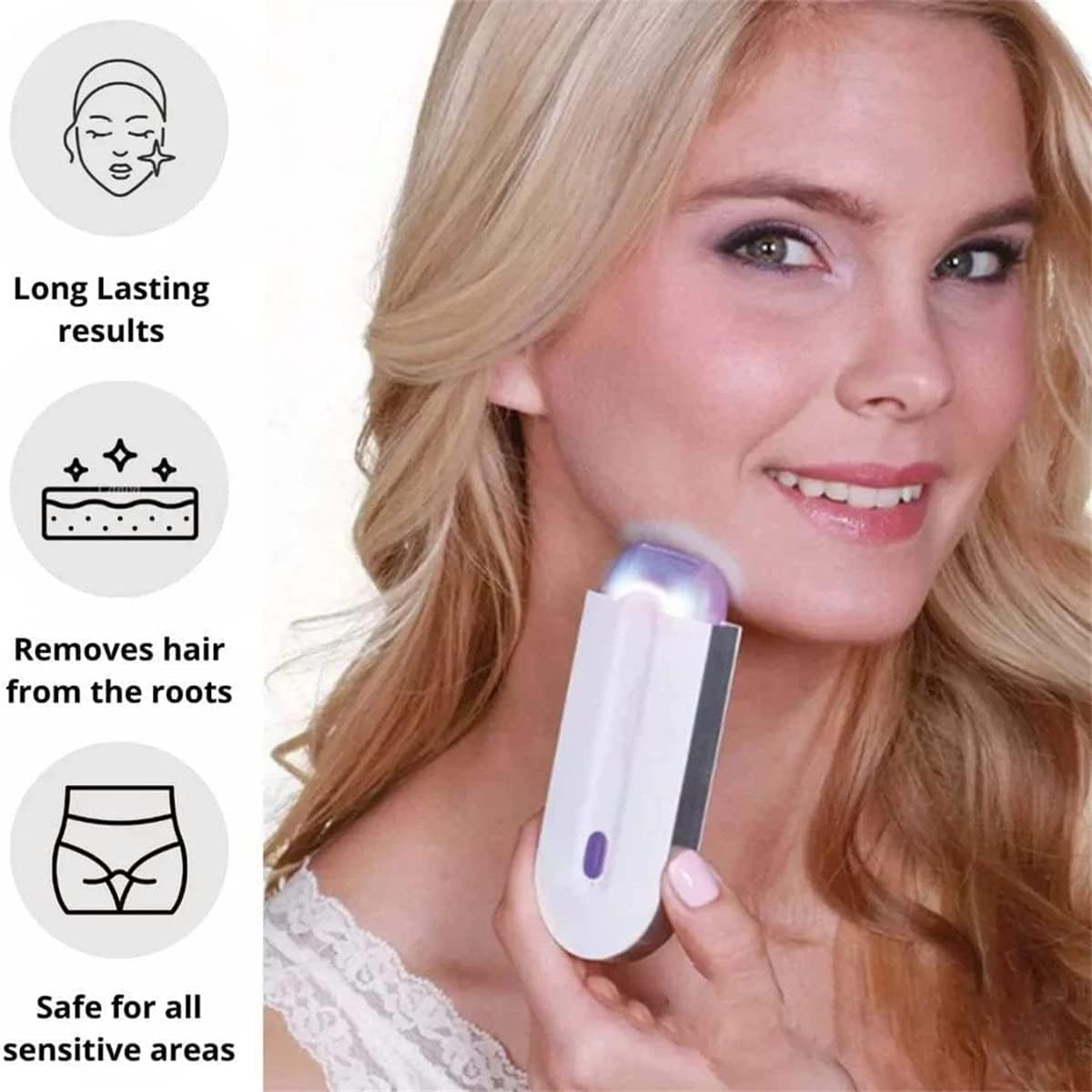 1+1 Gratis | LaserRemover™ | Schmerzfreien Haarentfernung
