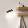 Massivholz -Schreibtischlampe mit magnetischer Ladung