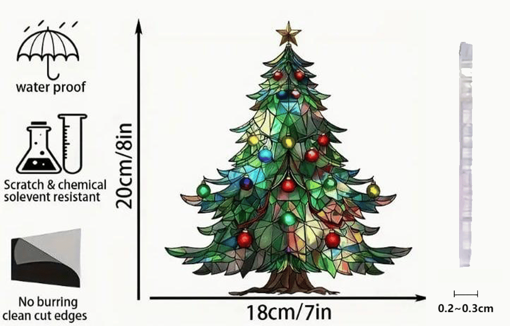 LumiTree™ – Strahlende Weihnachtsbaumkugeln aus Acryl