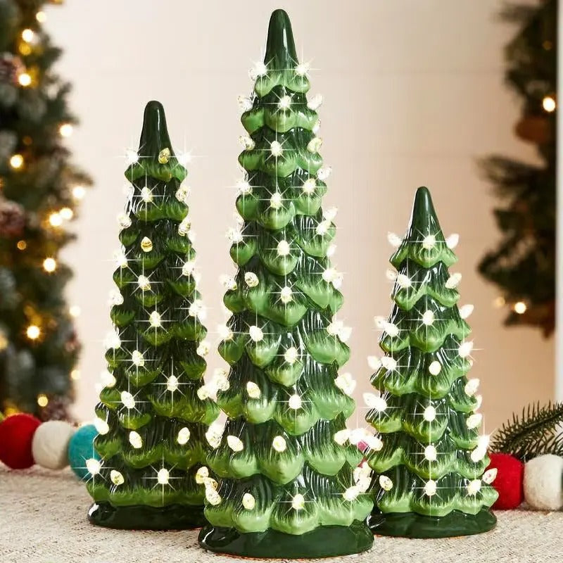 TreeLeds™ - Handbemalter Nostalgie-Mini-Baum