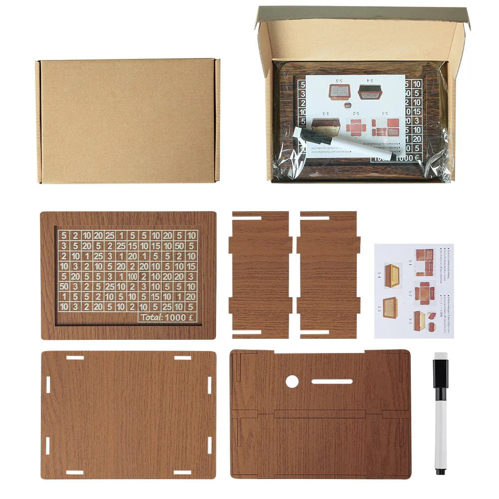 SaveBox™ – Sparbox aus Holz