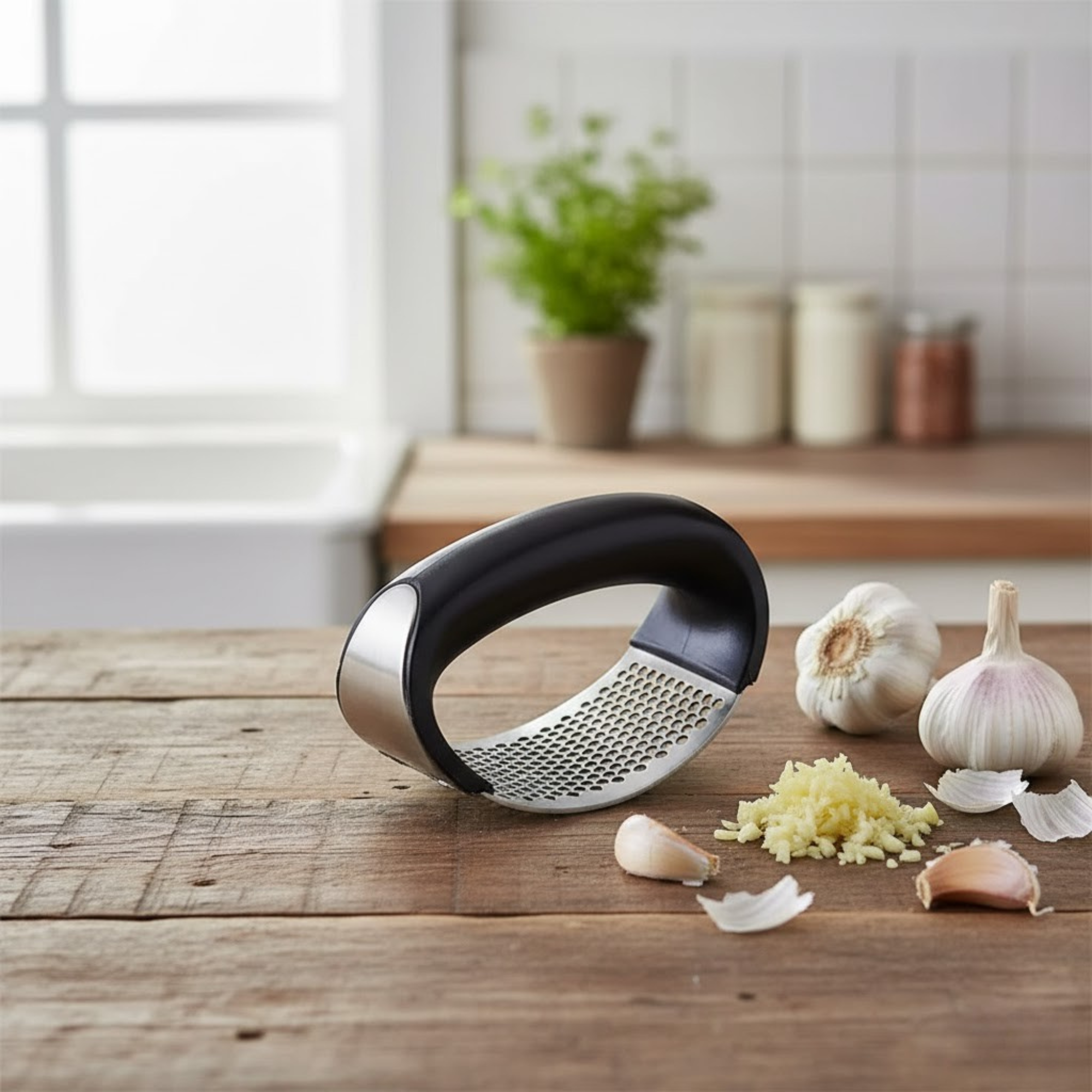 EasyCrush™ – 6-in-1-Knoblauchpresse