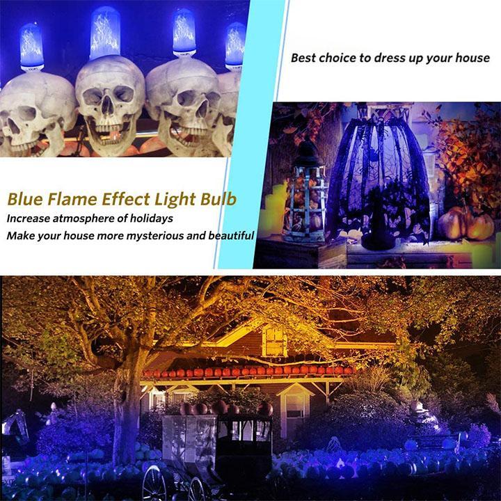 GlowBlaze™ - LED-Glühbirne mit Flammeneffekt zur Erzeugung von Atmosphäre (50 % RABATT)