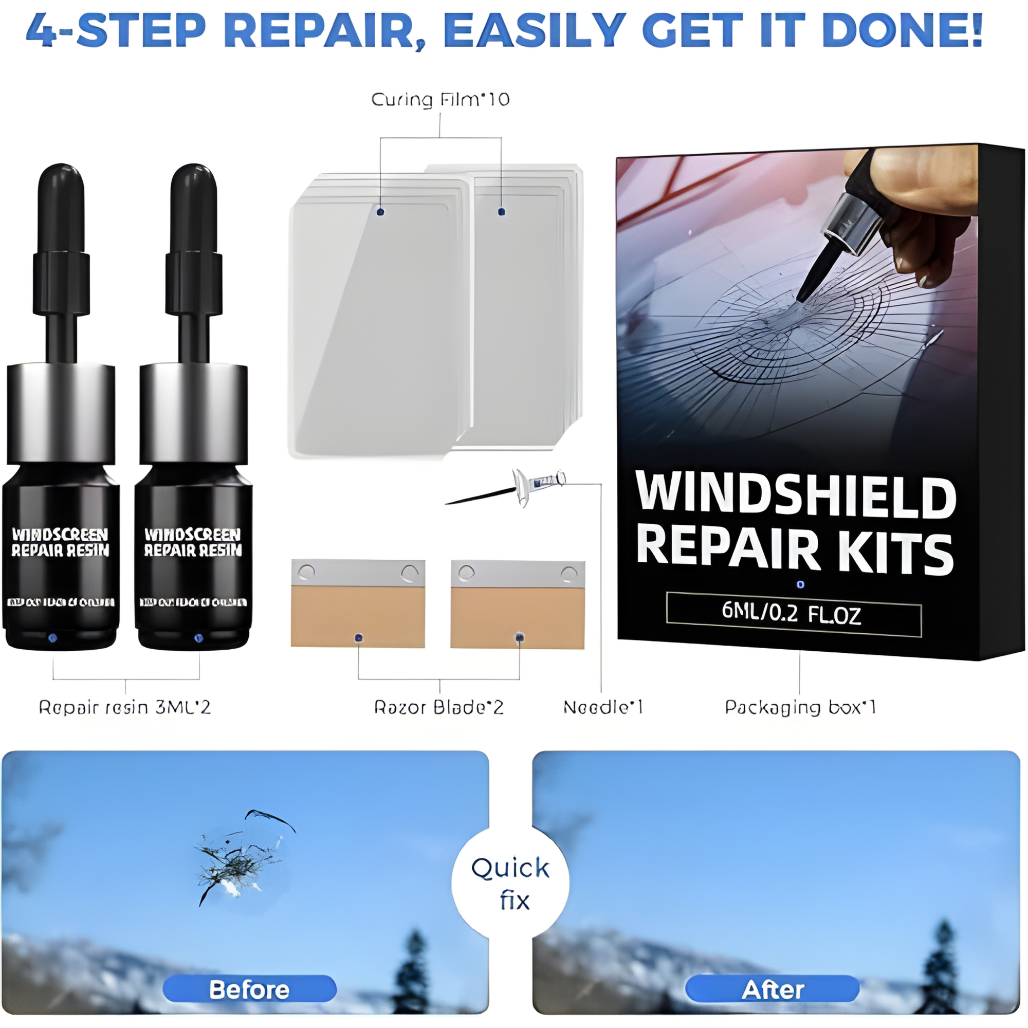 WindShield™ – Herstel Barsten in Minuten