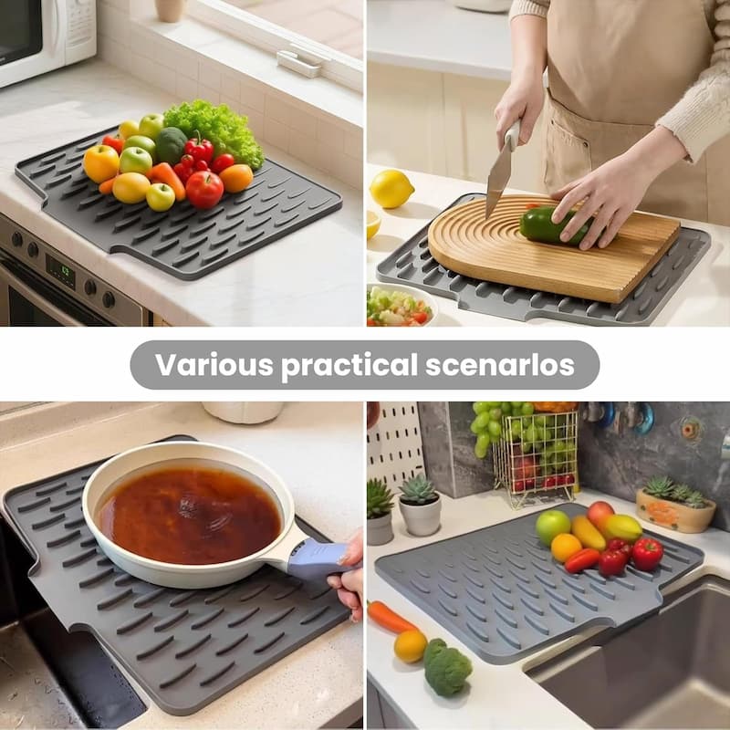DrainMat™ - Geschirr sicher abstellen