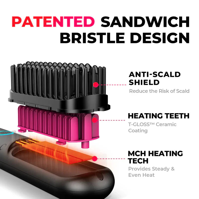 Brushea Hair PRO™ - Glättbürste