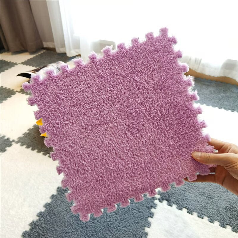 Ultra-weicher Plüsch-Teppich für Ihr Zuhause (30 × 30 cm)