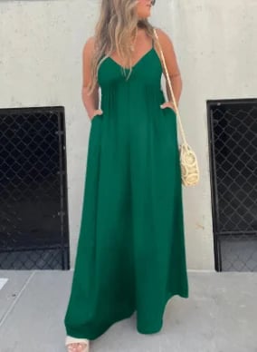 Jorinde - Eleganter Jumpsuit mit V-Ausschnitt