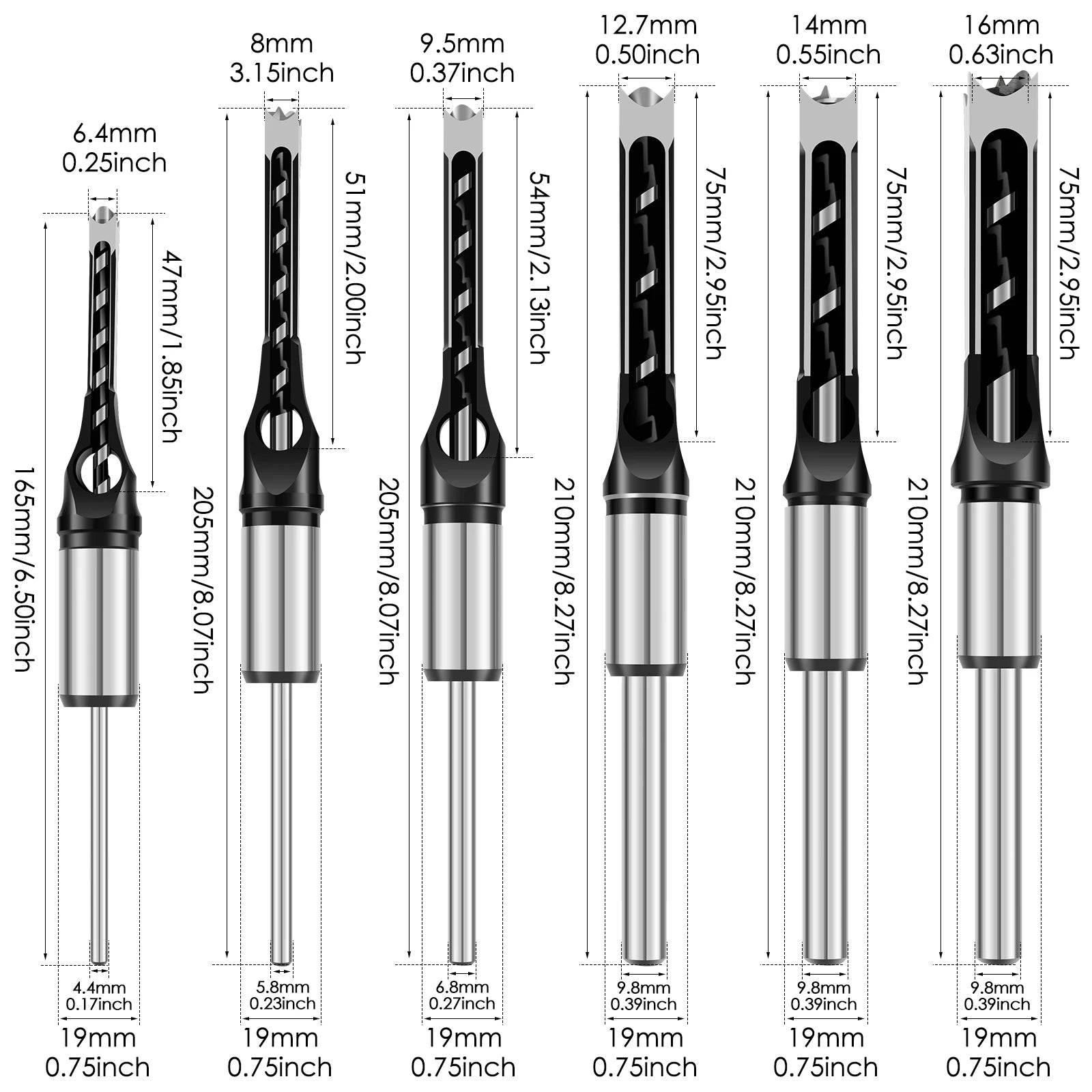 PRECIZO™ Adapter- und Stemmeisenset