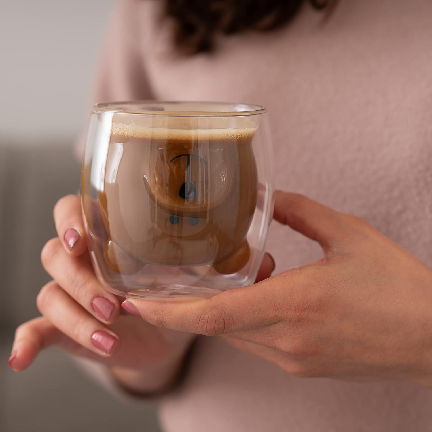 1+1 GRATIS | HugMug™ - Doppelwandige Bären-Tassen für warme