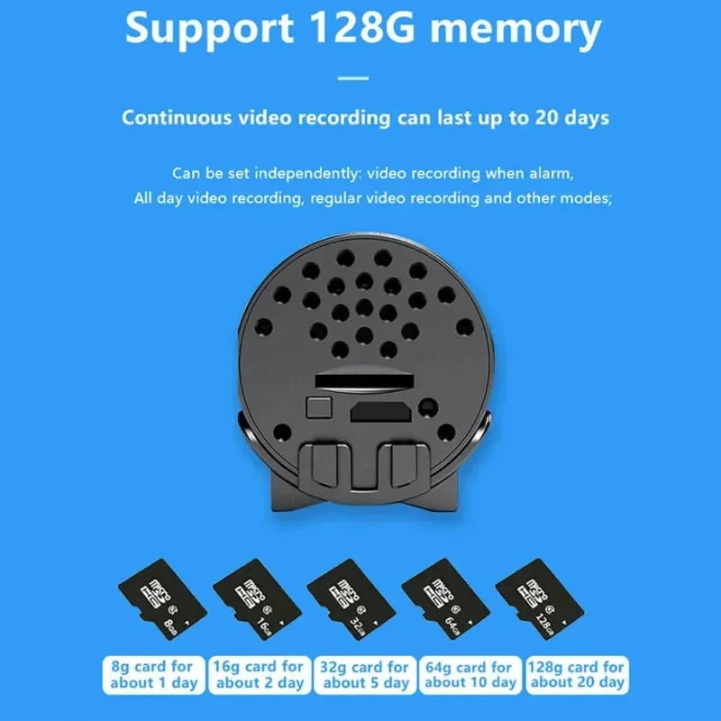 MiniCamera™ - 1080p WLAN-Minikamera mit Nachtsicht
