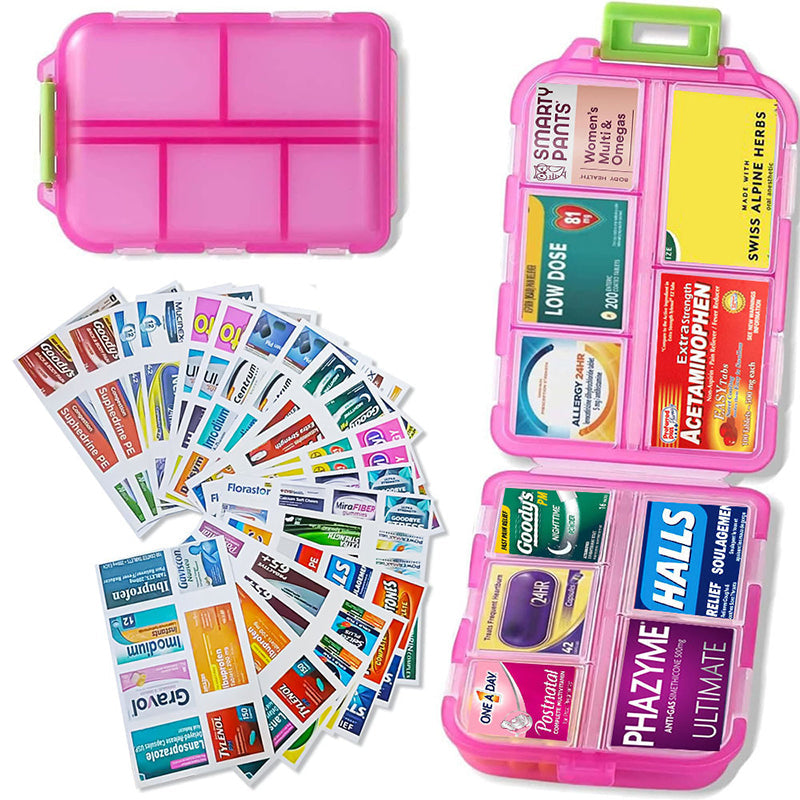 Reise-Pillenbox™ — Taschenformatige Lösung, um Ihre Medikamente überall sicher