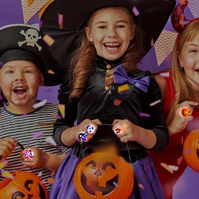 50 % RABATT | GloHex™ | Halloween - LED-Leuchtring & Brosche