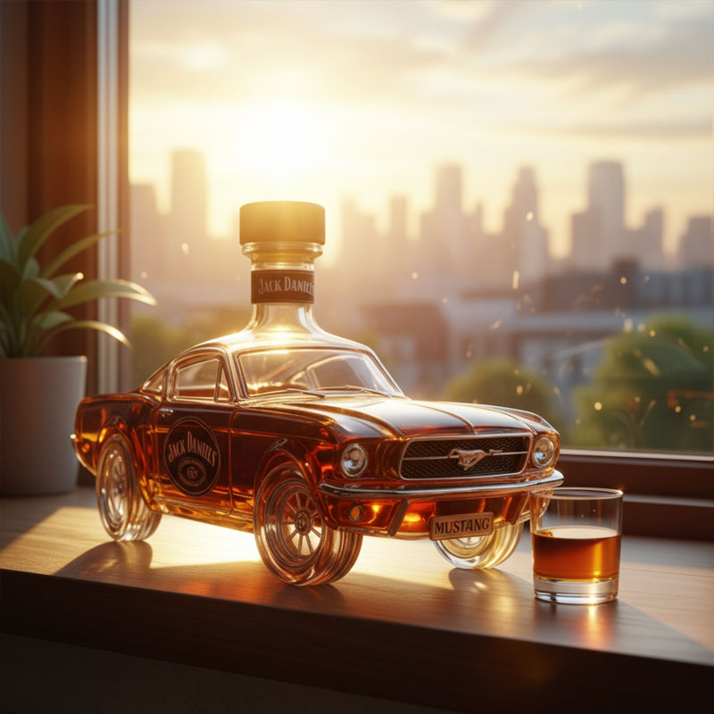 Bronco Whiskey Bottle™ - Eleganter Genuss