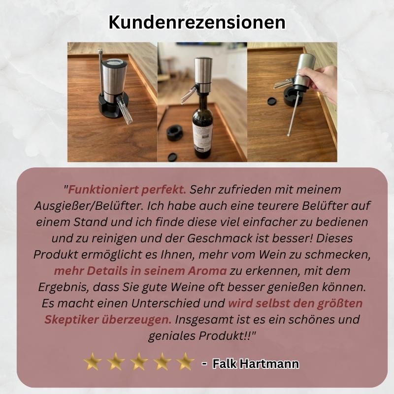 AeriBlend™ - 3-in-1 Weinbelüfter  Mehr Aroma