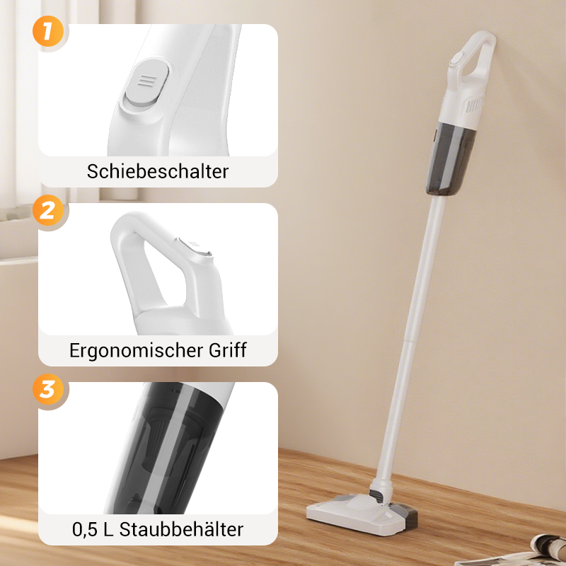 FDK Vacuum Cleaner™ – Kabelloser Staubsauger