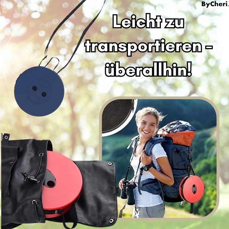WanderSeat™ - Tragbarer Klapphocker