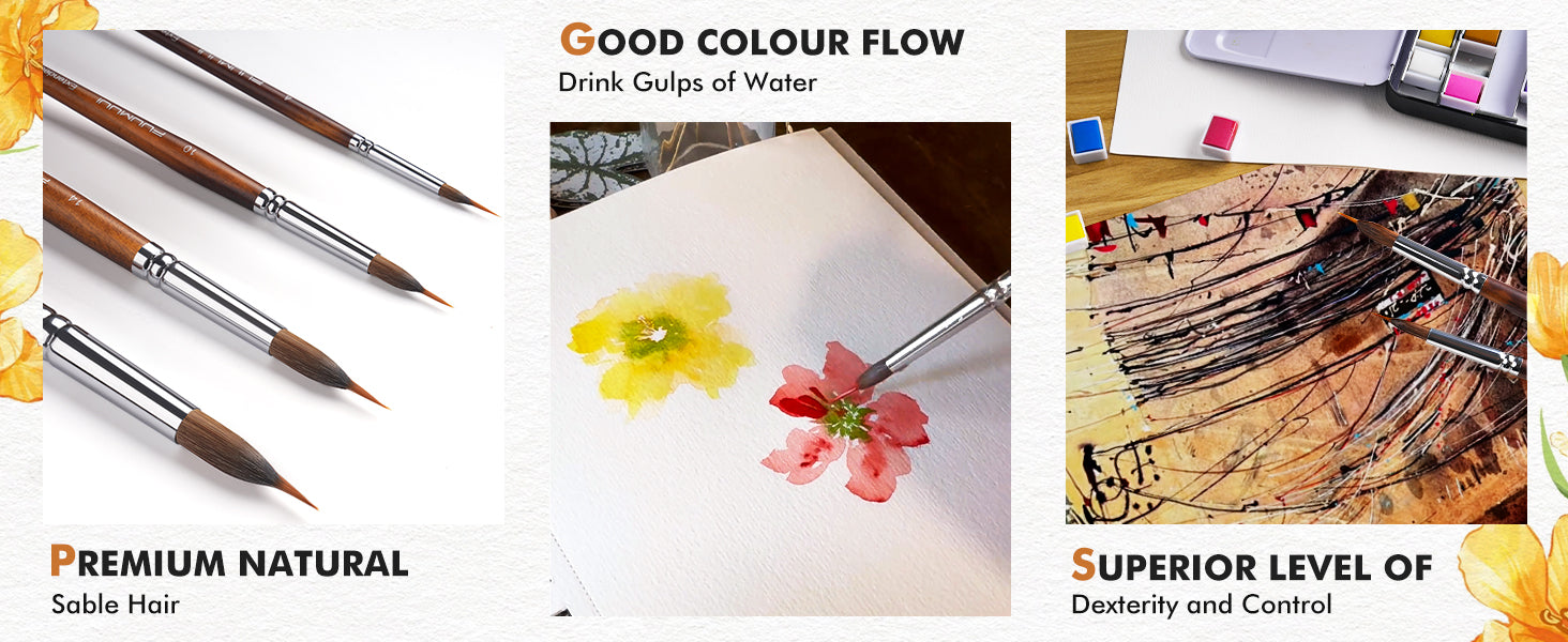 DetailEase™ – Präzisions-Detailbürste mit zwei Fasern