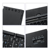 Kabellose, faltbare Bluetooth-Tastatur mit Tri-System – ideal für Smartphones und Tablets