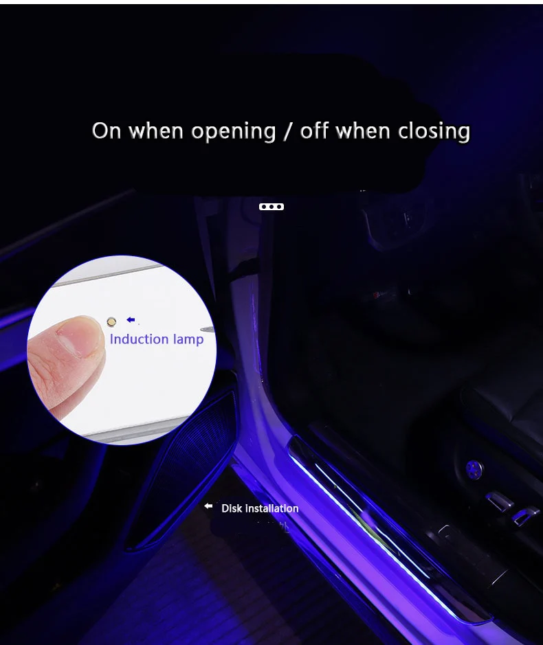 LumoStep™ – Leuchtende LED-Einstiegsleisten