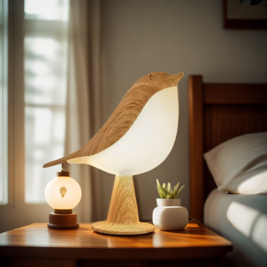 BirdZen™ – Elegante Natur-Lampe