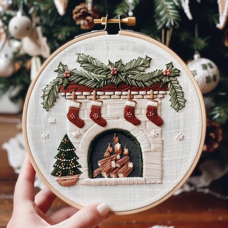 HollyHoop™ - Winter-Stickset für Einsteiger