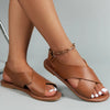 Quenilda | Elegante Sommerschuhe mit Kreuzband-Design