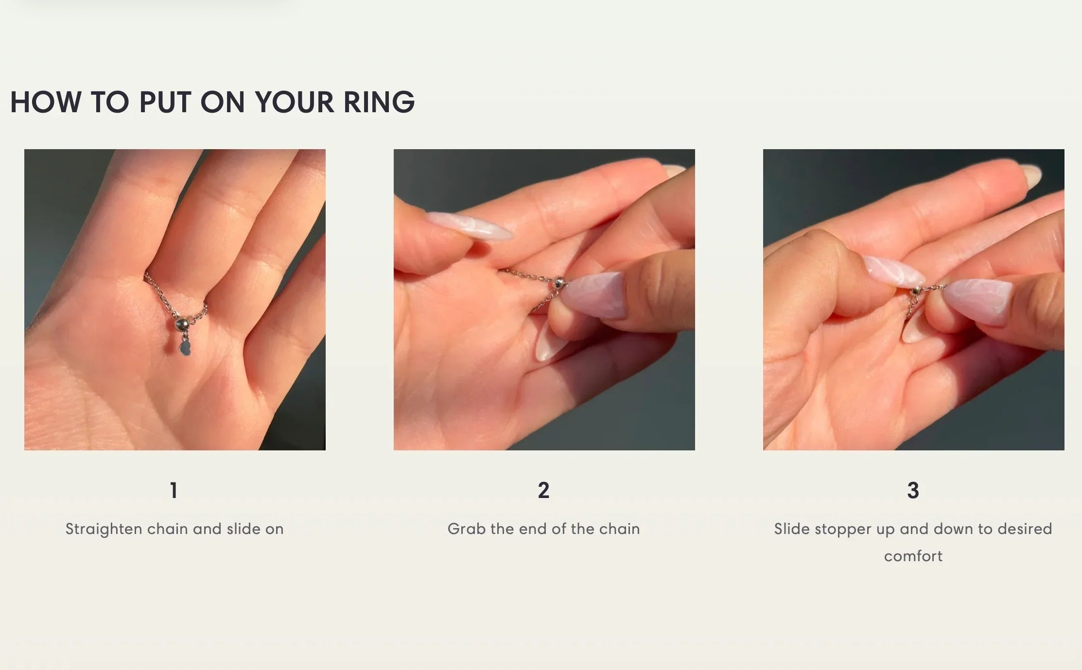 FlexiGleam™ – verstellbares Kettenrad