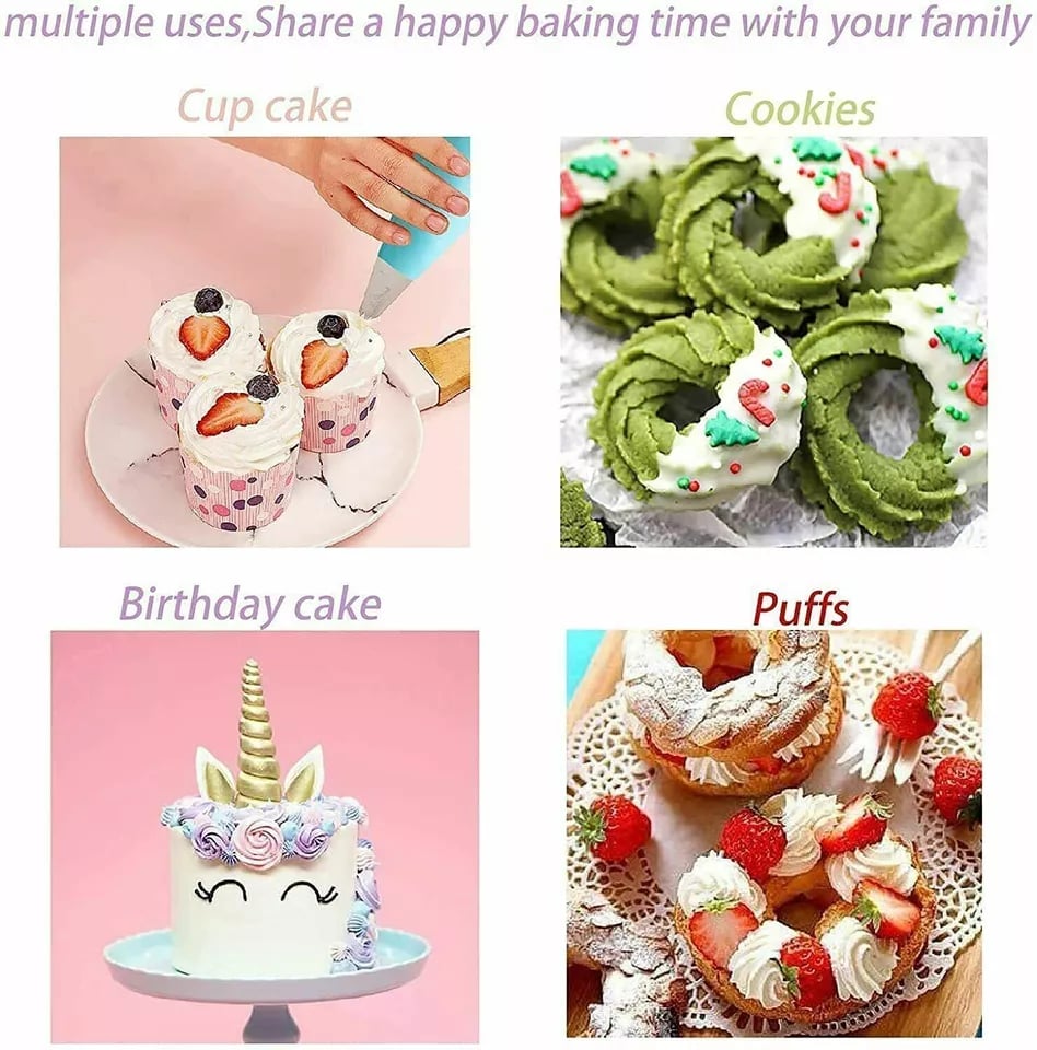BakeBloom™ – Komplettes Set zum Dekorieren von Kuchen