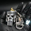GrimTorque™ - Handgefertigter Skull-Schlüsselanhänger aus Kolben