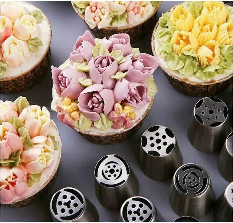 BakeBloom™ – Komplettes Set zum Dekorieren von Kuchen