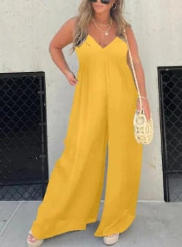 Jorinde - Eleganter Jumpsuit mit V-Ausschnitt