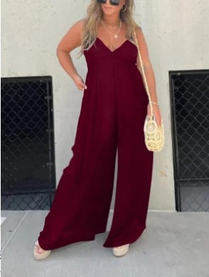 Jorinde - Eleganter Jumpsuit mit V-Ausschnitt