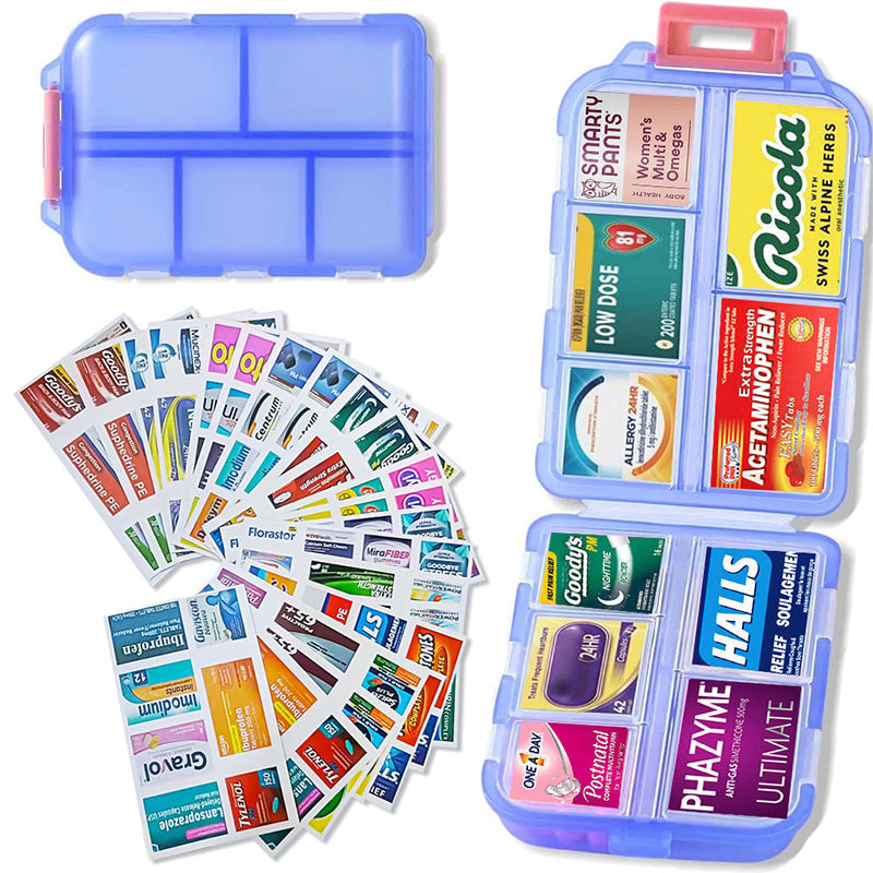Reise-Pillenbox™ — Taschenformatige Lösung, um Ihre Medikamente überall sicher