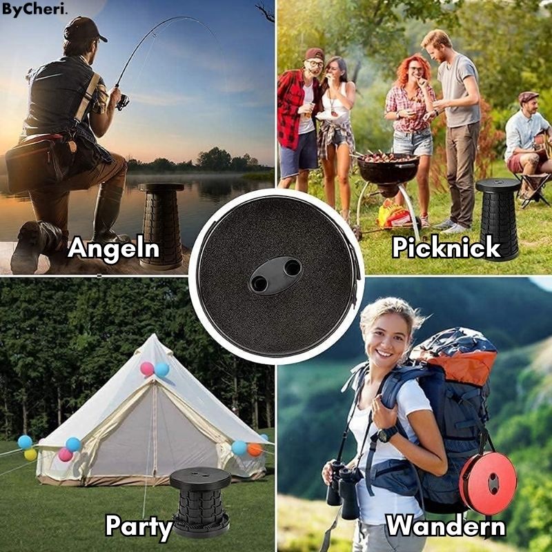 WanderSeat™ - Tragbarer Klapphocker