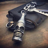 GrimTorque™ - Handgefertigter Skull-Schlüsselanhänger aus Kolben