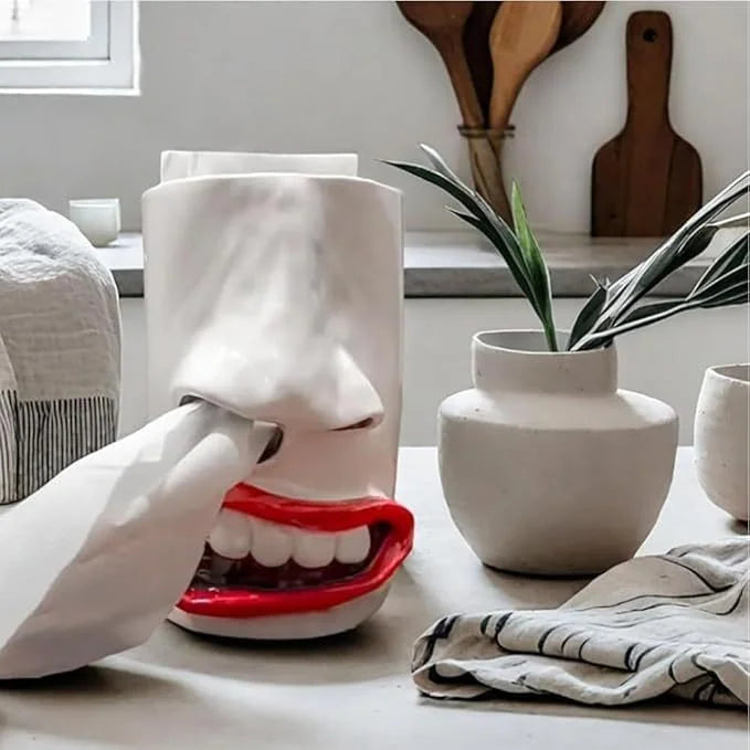 HappyFace™ – Handgefertigte lustige Tissuebox