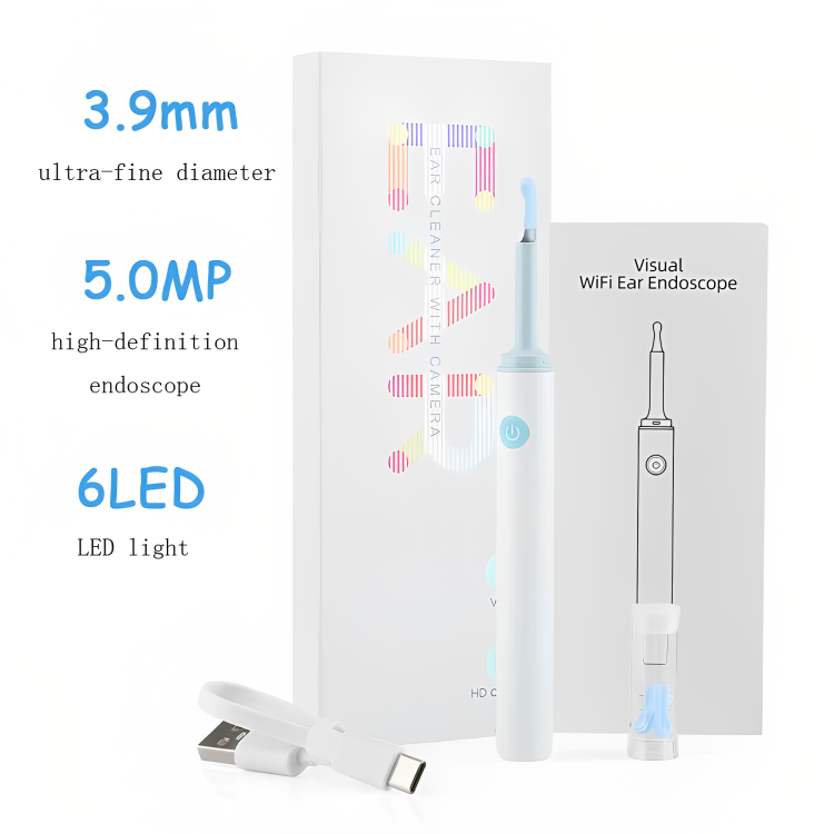 EarClear™ | Mühelose Entfernung von Ohrenschmalz mit Echtzeit-Visualisierung!