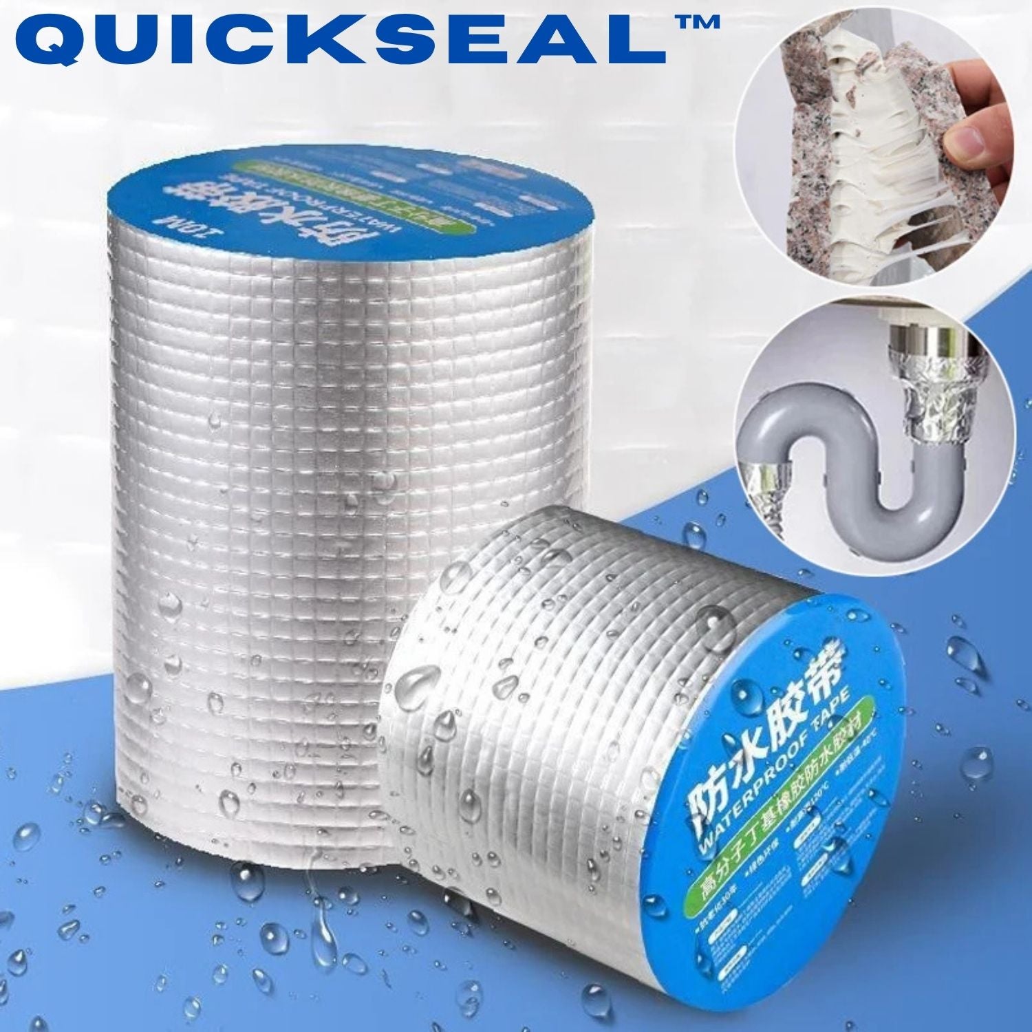 1+1 GRATIS | QuickSeal™ - Power-Industrieband