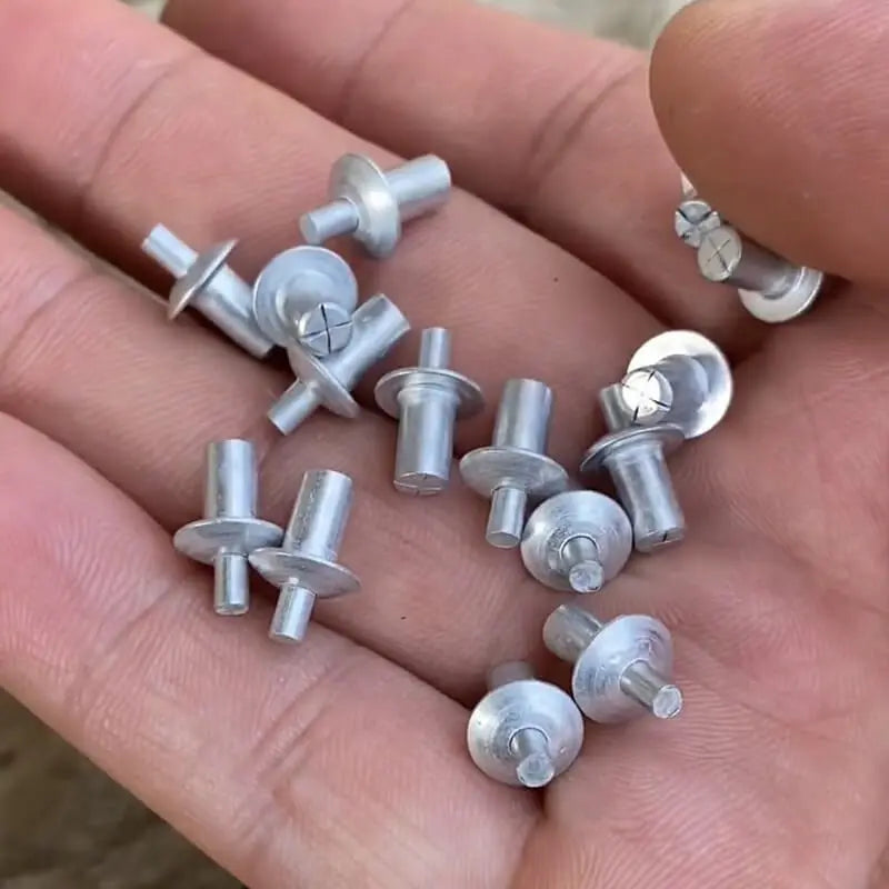 Aluminium-Blindnietstifte – Befestigen ohne Werkzeug (100 Stück)