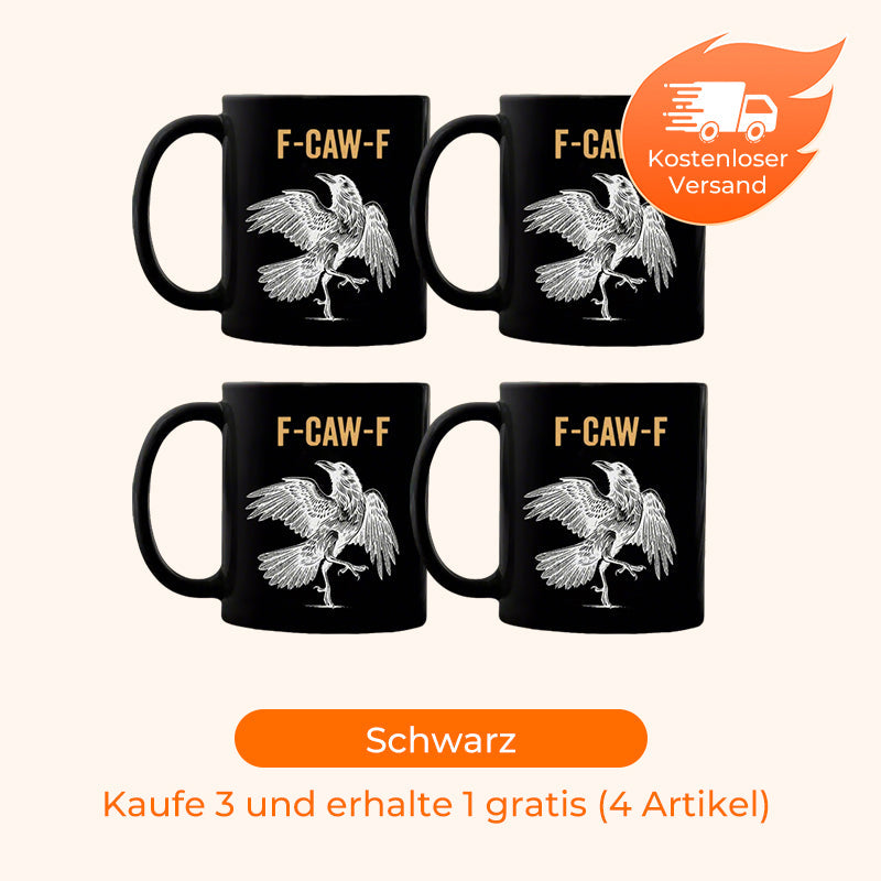 F-Caw-F™ – Lustige Hühner-Tasse 🐔☕