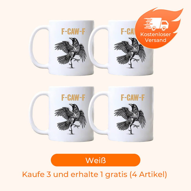 F-Caw-F™ – Lustige Hühner-Tasse 🐔☕
