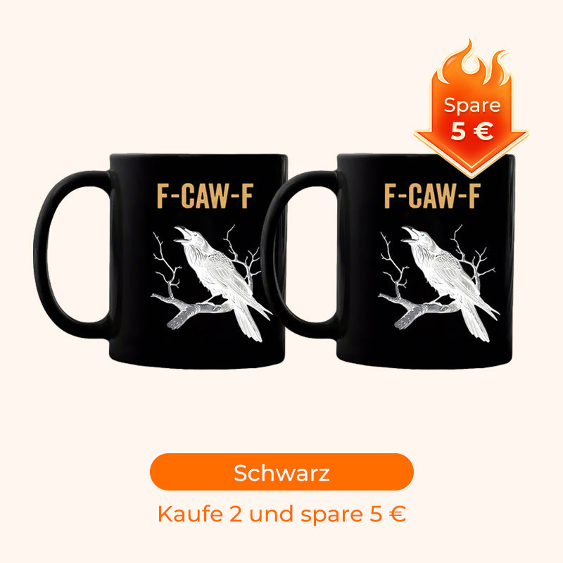F-Caw-F™ – Lustige Hühner-Tasse 🐔☕