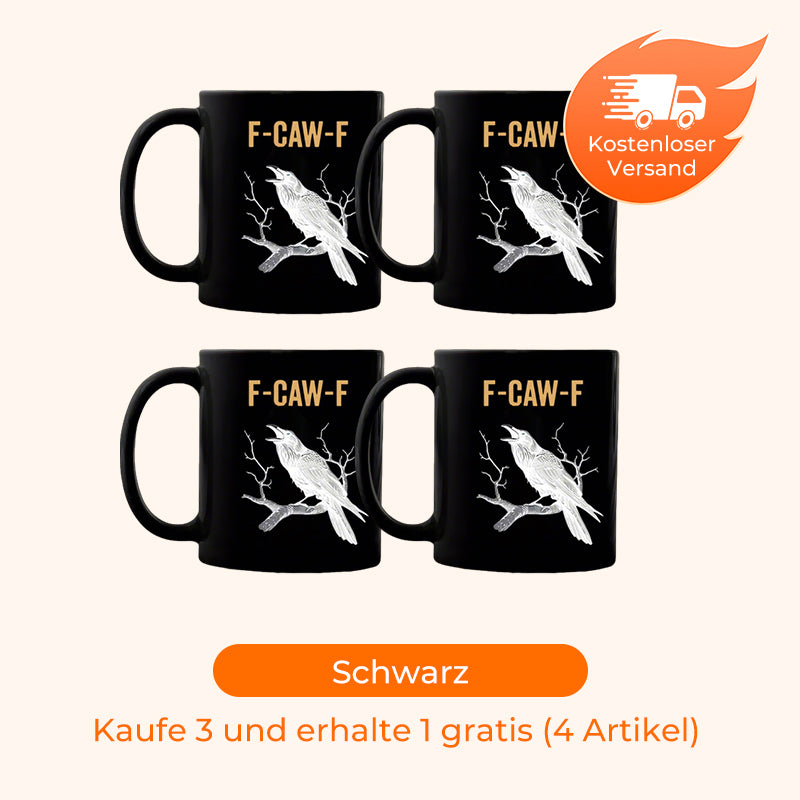 F-Caw-F™ – Lustige Hühner-Tasse 🐔☕