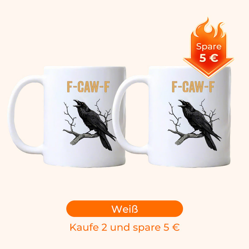 F-Caw-F™ – Lustige Hühner-Tasse 🐔☕