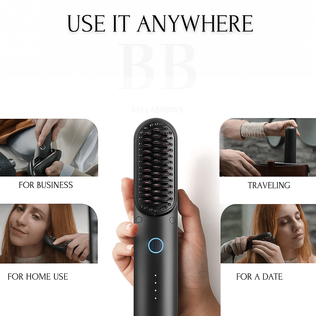 Bellabrows™ - Tragbare Haarbürste