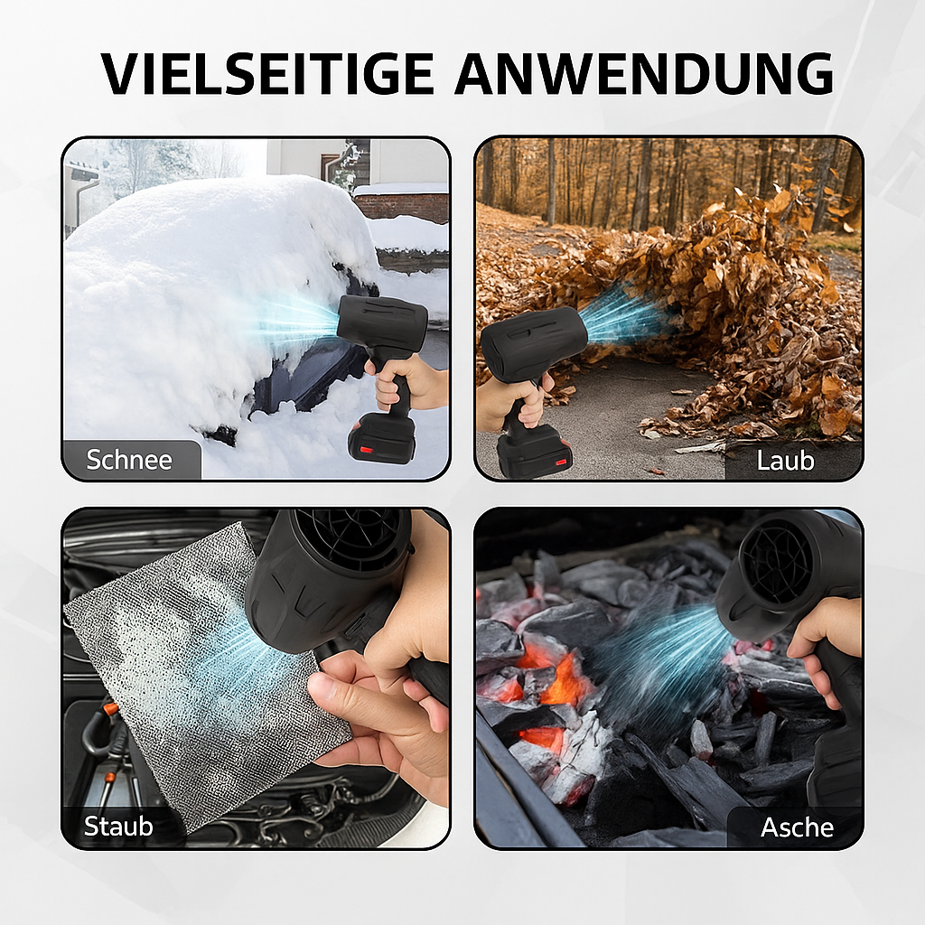 BladBreeze™ - Leistungsstarker Bläser